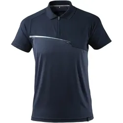 Poloshirt mit Brusttasche Advanced - XS - schwarzblau