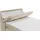 ed exciting design Boxspringbett »Concord«, inkl. Motor, Stauraum im Kopfteil und Topper, beige