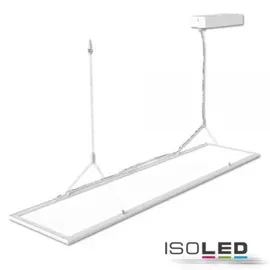 ISOLED 20+20W 30x120cm eckig weiß Aluminium