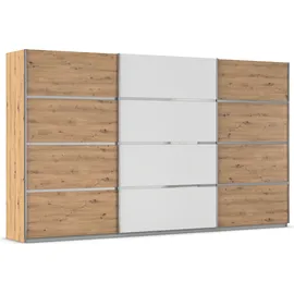 Rauch Schwebetürenschrank OTTO ́s Choice 360 x 229 x 62 cm Beige/Schwarz/Weiß