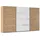 Rauch Schwebetürenschrank OTTO ́s Choice 360 x 229 x 62 cm Beige/Schwarz/Weiß