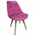 Esszimmerstuhl Samt 1 Stück Pink