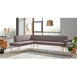 exxpo - sofa fashion Eckbank »Lungo«, grau