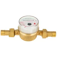 tecuro Einstrahlzähler ETK Kombi-Set Warmwasser bis 90 Grad Länge 110 mm