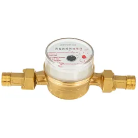 tecuro Einstrahlzähler ETK Kombi-Set Warmwasser bis 90 Grad Länge 110 mm