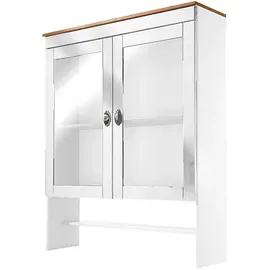 Home Affaire Vitrinenaufsatz Oslo 100 x 29 x 120 cm Beige
