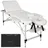 Tectake tectake® 3 Zonen Massageliege Breite 61 cm, Polsterung 5 cm mit Aluminiumgestell, 210 x 95 x 90 cm