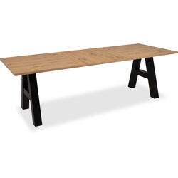 Finori Granada 80A Auszugtisch/ArtisanOak/Schwarz - / - /