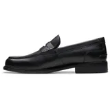 CLARKS Unisex CraftJames Lo Shoes, Black Leather, 42 EU - 42 EU