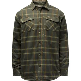 PINEWOOD Pile Overshirt Sweatshirt Dark Green/Bronze L