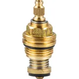 tecuro Universal Ventiloberteil 1/2 Zoll, mit Rückflussverhinderer für Armaturen und Ventile - Gold