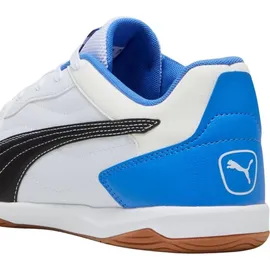 Puma Pressing IV Indoor Herren weiss 45 - Blau/Weiß/Schwarz - 45