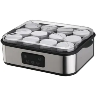 F Fityle Elektrischer Joghurtbereiter mit 12 Glasbehältern, professionelle Heimwerkerwerkzeuge, automatische Joghurtmaschine für Milchjoghurt, Restaurant