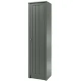 Lomadox Lomado Stauraumschrank, Grün, Holzwerkstoff, 50x197x43 cm, Arbeitszimmer, Aktenschränke