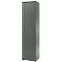 Lomadox Lomado Stauraumschrank, Grün, Holzwerkstoff, 50x197x43 cm, Arbeitszimmer, Aktenschränke