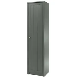 Lomadox Lomado Stauraumschrank, Grün, Holzwerkstoff, 50x197x43 cm, Arbeitszimmer, Aktenschränke