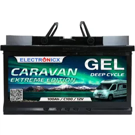 Electronicx GEL Batterie 100 AH 12V 17,5 x 19 cm