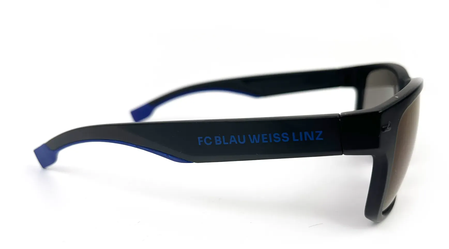 FC Blau-Weiß Linz Sonnenbrille schwarz/blau - schwarz / ONE SIZE