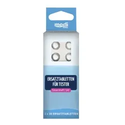 mediPOOL Tabletten für Sauerstoff / pH-Tester 2306601MP , 1 Packung = 2 x 30 Stück