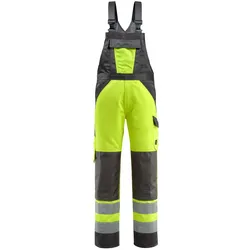 Warnschutz Latzhose "GOSFORD" Safe Light - 90C46 - gelb/dunkelanthrazit