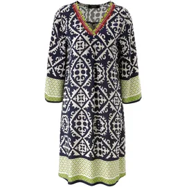 Aniston SELECTED Blusenkleid Beige/Rot 36