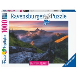 Ravensburger Puzzle Stratovulkan Bromo, Indonesien, 1000 Puzzleteile, Made in Germany, FSC® - schützt Wald - weltweit bunt