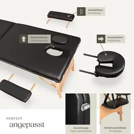 Tectake tectake® 2 Zonen Massageliege