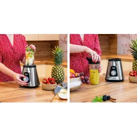 Teesa Easy EXPERT GO 1300 W, Glasbecher mit einem Fassungsvermögen von 1,5 l, zum Zerkleinern von Eis, TSA3549
