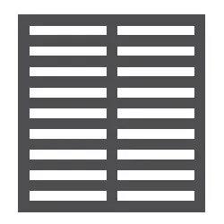 CHEFGASTRO Rost für Barkühlschrank GAUKLER für 161 Dosen (330ml) | BxT 46,5x40cm