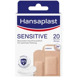 Hansaplast SENSITIVE Pflasterstrips + 20% Rabatt* 20 St Pflaster