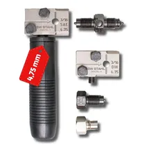 SWSTAHL Bördelgerät Stahl 4,75 mm Silber