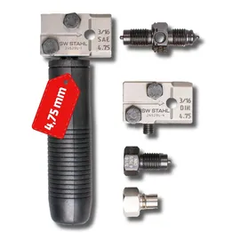 SWSTAHL Bördelgerät Stahl 4,75 mm Silber