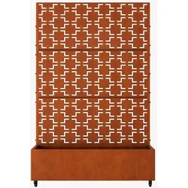 casa.pro Aaskis 190 x 120 x 38 cm Braun