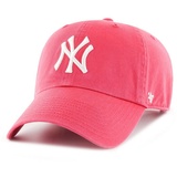 '47 47 New York Yankees Adjustable Cap Clean Up MLB Pink/White - One-Size - 31