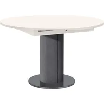 Mäusbacher Ø 130 cm weiß
