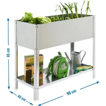 simon garden Urban Top 100l 850 x 900 x 400 cm Grau