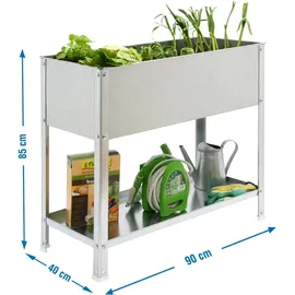 simon garden Urban Top 100l 850 x 900 x 400 cm Grau