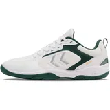 hummel Speed Court Hallenschuhe 9208 white/green 49.5