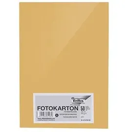 Folia Fotokarton gold A4 300 g/m2 50 Blatt
