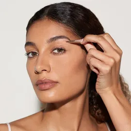 Tweezerman Mini Schräge Pinzette Etui Rose Gold