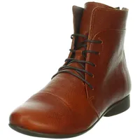 THINK! Think GUAD2 Damen chromfrei gegerbte nachhaltige Stiefelette, Kastanie