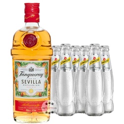 Tanqueray Flor de Sevilla Gin & Schweppes Dry Tonic Set