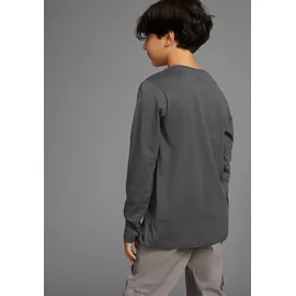 Kidsworld Langarmshirt in anthrazit | Gr.: 176/182