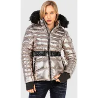 Cipo & Baxx WINTER JACKET in SILVER | Gr.:
