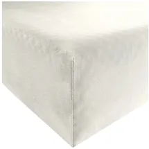 BASSETTI Spannbettlaken Jersey-Baumwolle 140 x 200 - 160 x 220 cm weiß 1 St.