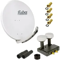 PremiumX FUBA 2 Teilnehmer Astra Hotbird Digital SAT Anlage