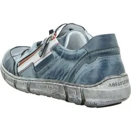 Krisbut Halbschuhe Herren Glattleder BlauGröße:44 - Blau - 44