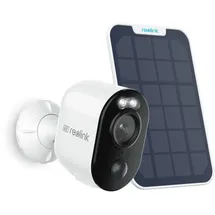 Reolink 4K Überwachungskamera Aussen Akku Argus 3 Ultra+Solarpanel, 2,4/5GHz WiFi, Solar WLAN Kamera Outdoor mit Mensch/Auto/Tiererkennung, Farbnachtsicht, Kein Hub Erforderlich, Keine Monatsgebühr