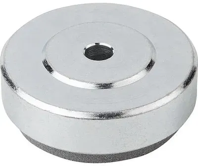 FUß MIT SCHWINGUNGSDÄMPFUNG STAHL, KOMP:POLYURETHAN, D=46