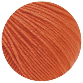 Lana Grossa Häkelwolle Cool Wool Uni Grau 50 g